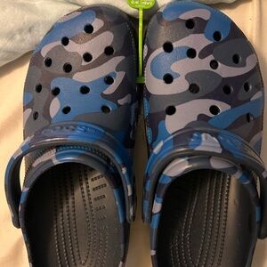Crocs Blue Camo